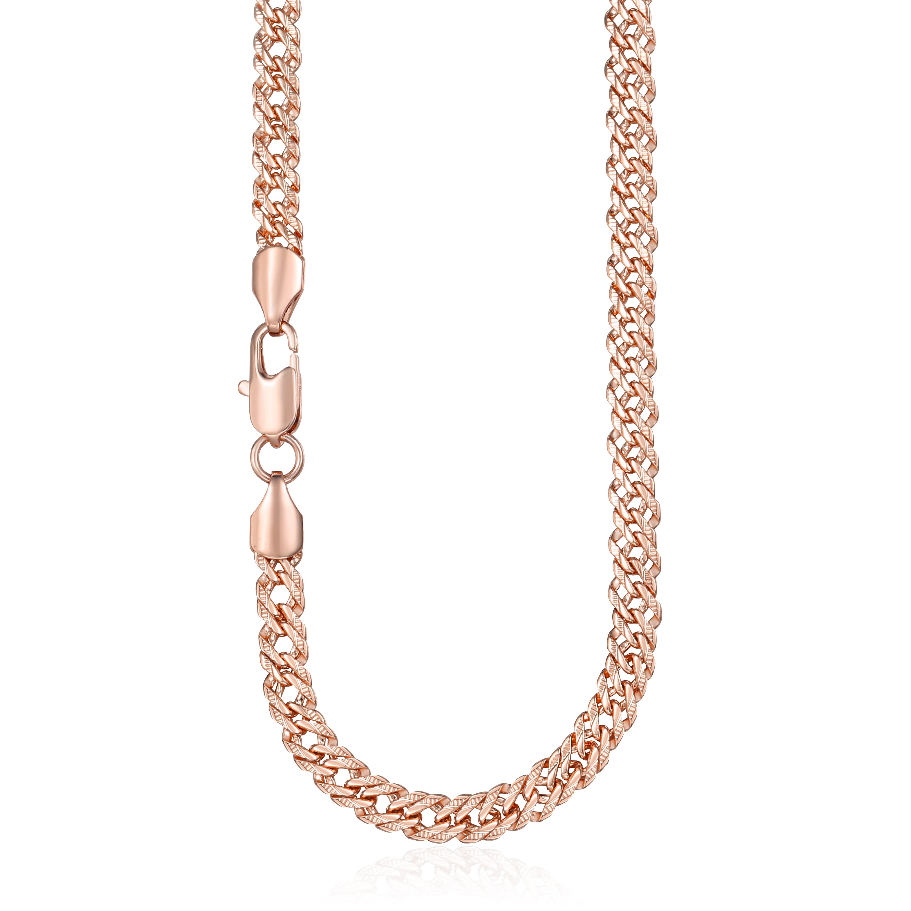 18 rose gold sale chain